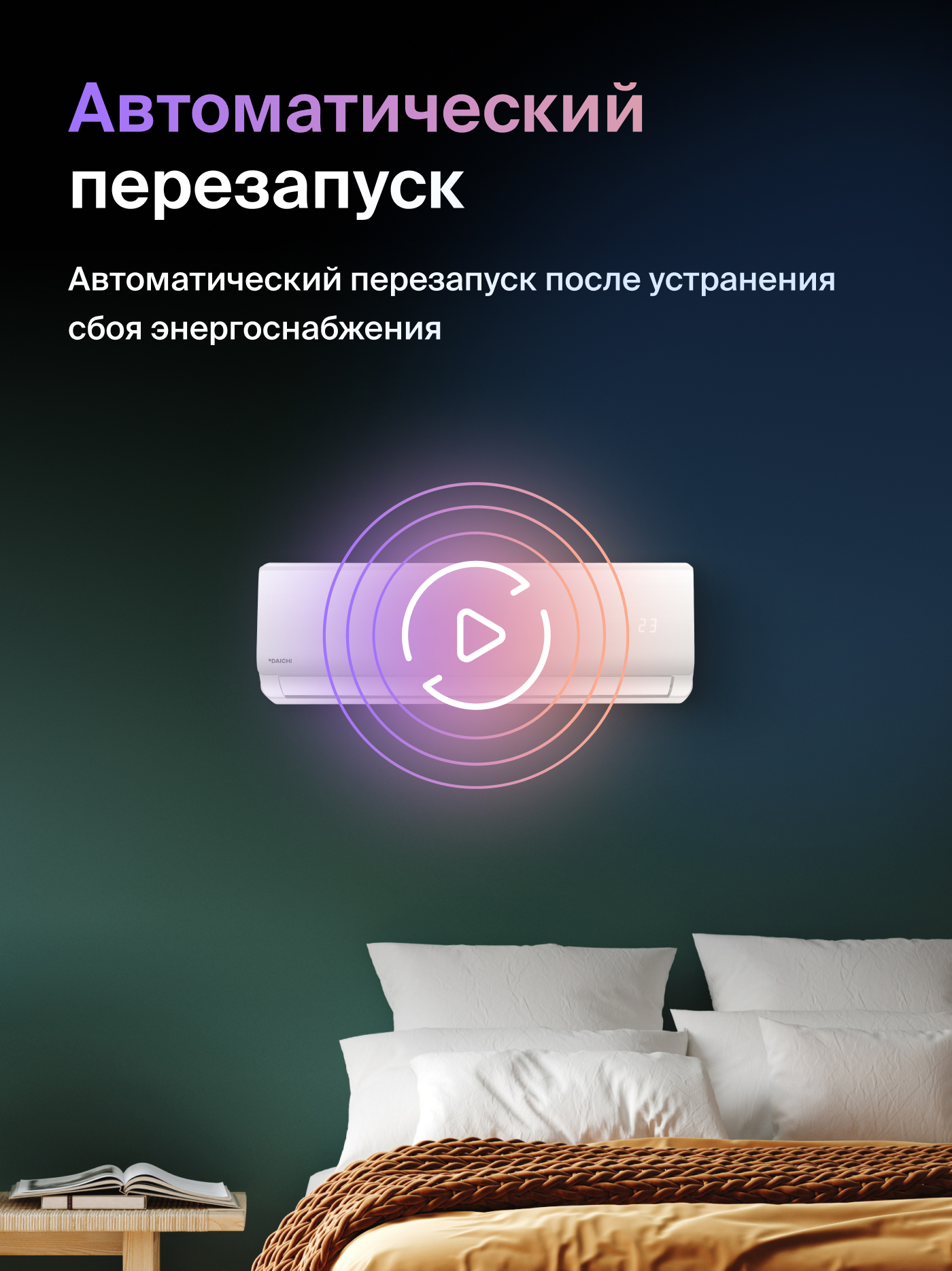 Сплит-система Daichi DA20EVQ1/DF20EV1 — фото 8