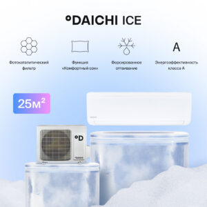 Сплит-система Daichi ICE25AVQ1/ICE25FV1 — фото 1