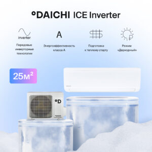 Сплит-система Daichi ICE25AVQS1R-2 / ICE25FVS1R-2 — фото 1