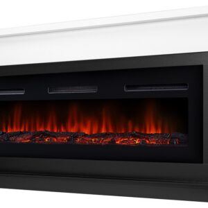 Каминокомплект: камин Electrolux Infinity EFP/P-1600ULS, портал Canto Long белый