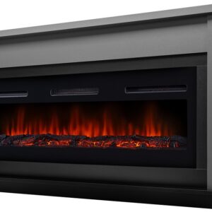 Каминокомплект: камин Electrolux Infinity EFP/P-1600ULS, портал Canto Long графит